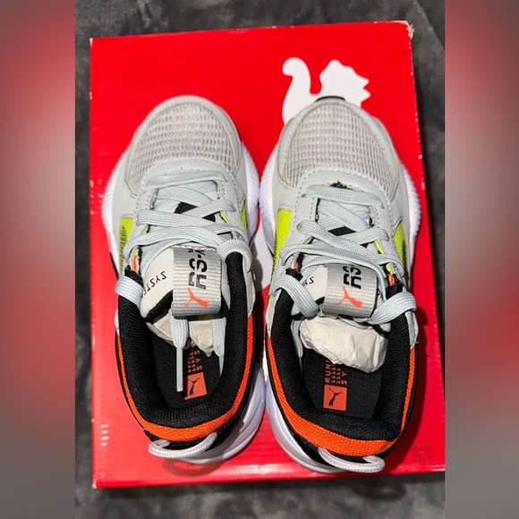 Puma RS-X Hard Drive PS size 12.5 kids high rise-yellow alert (Brand new in box) - Picture 7 of 11
